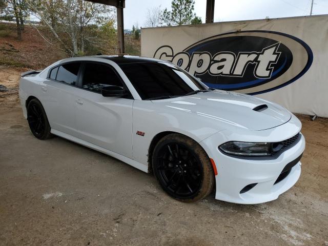 2C3CDXGJ3LH241015 - 2020 DODGE CHARGER SCAT PACK WHITE photo 4