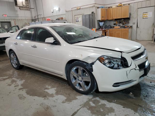 1G1ZC5E08CF337952 - 2012 CHEVROLET MALIBU 1LT WHITE photo 4