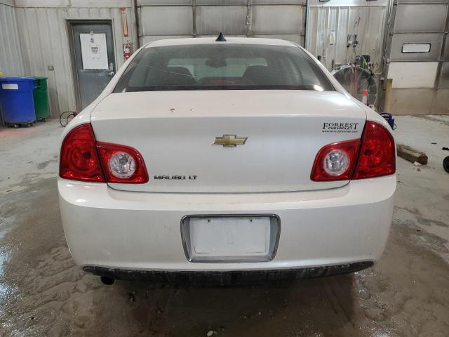 1G1ZC5E08CF337952 - 2012 CHEVROLET MALIBU 1LT WHITE photo 6