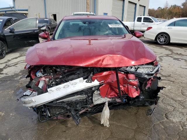 1HGCV3F40MA010412 - 2021 HONDA ACCORD HYBRID EX MAROON photo 5