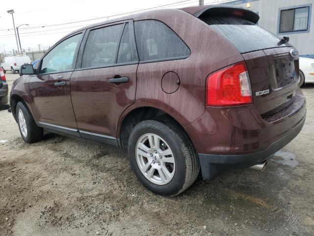 2FMDK3GC7CBA49725 - 2012 FORD EDGE SE MAROON photo 2