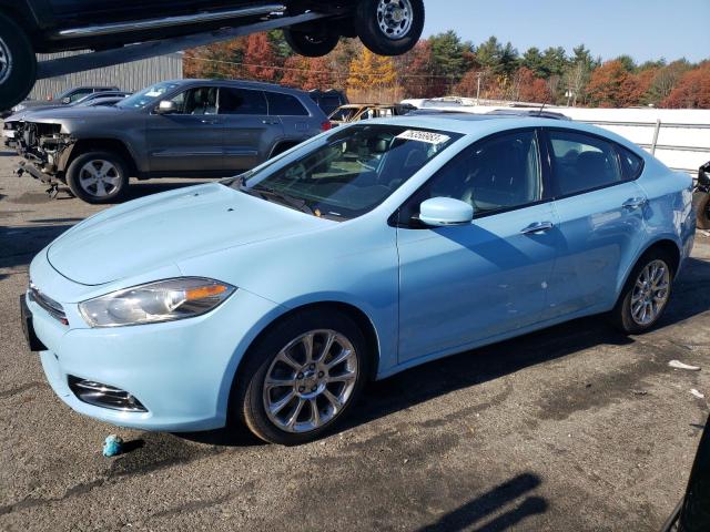 1C3CDFCH8DD293381 - 2013 DODGE DART LIMITED BLUE photo 1