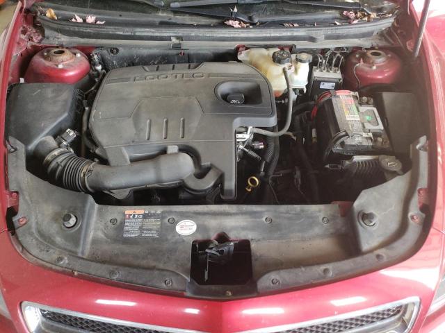 1G1ZC5E09CF224396 - 2012 CHEVROLET MALIBU 1LT BURGUNDY photo 11