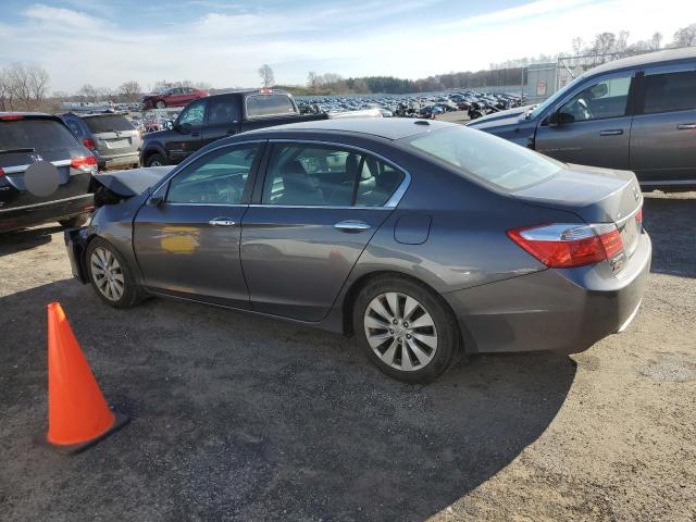 1HGCR2F89DA256103 - 2013 HONDA ACCORD EXL GRAY photo 2