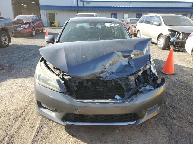 1HGCR2F89DA256103 - 2013 HONDA ACCORD EXL GRAY photo 5