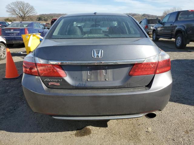 1HGCR2F89DA256103 - 2013 HONDA ACCORD EXL GRAY photo 6