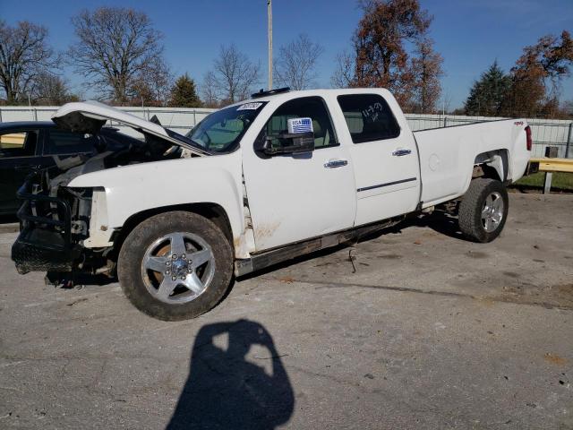 1GC1KXC83DF114120 - 2013 CHEVROLET SILVERADO K2500 HEAVY DUTY LT WHITE photo 1