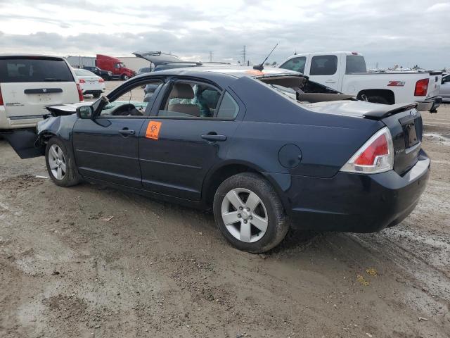 3FAHP07Z68R274601 - 2008 FORD FUSION SE BLUE photo 2