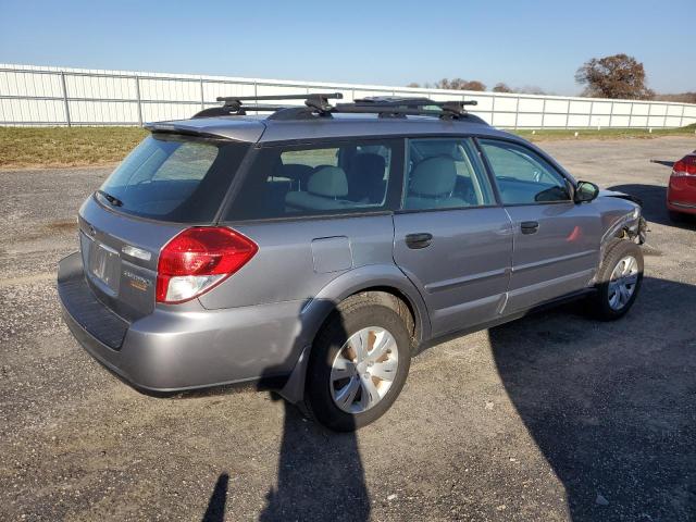 4S4BP60C496336788 - 2009 SUBARU OUTBACK SILVER photo 3