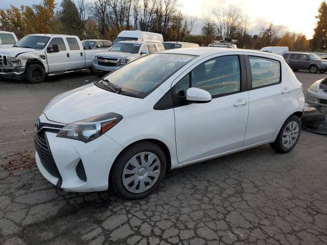 VNKKTUD33FA038179 - 2015 TOYOTA YARIS WHITE photo 1