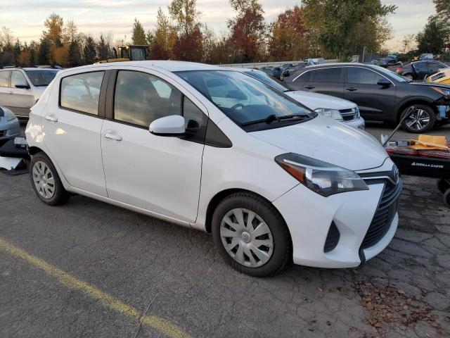 VNKKTUD33FA038179 - 2015 TOYOTA YARIS WHITE photo 4