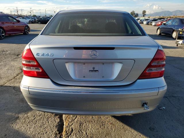 WDBRF61J93A539195 - 2003 MERCEDES-BENZ C 240 SILVER photo 6