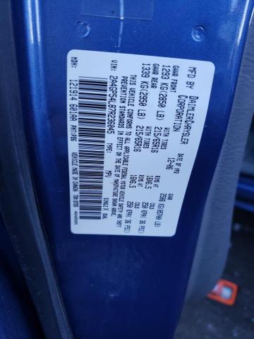 2A4GP54L87R236045 - 2007 CHRYSLER TOWN & COU TOURING BLUE photo 13