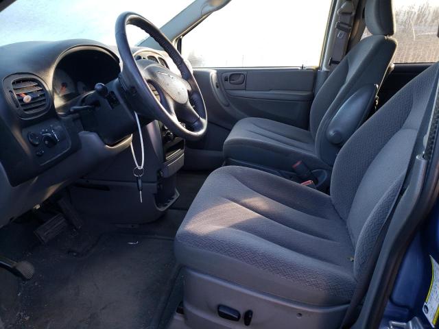 2A4GP54L87R236045 - 2007 CHRYSLER TOWN & COU TOURING BLUE photo 7