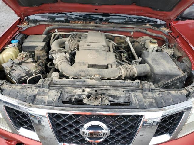 1N6AD0CU8EN757291 - 2014 NISSAN FRONTIER SV RED photo 11