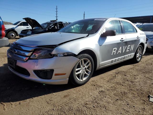 3FAHP0GA1BR168106 - 2011 FORD FUSION S SILVER photo 1