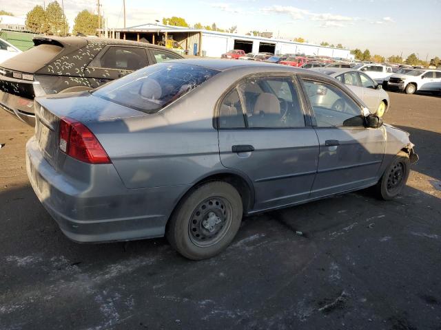 1HGES16315L018473 - 2005 HONDA CIVIC DX VP GRAY photo 3