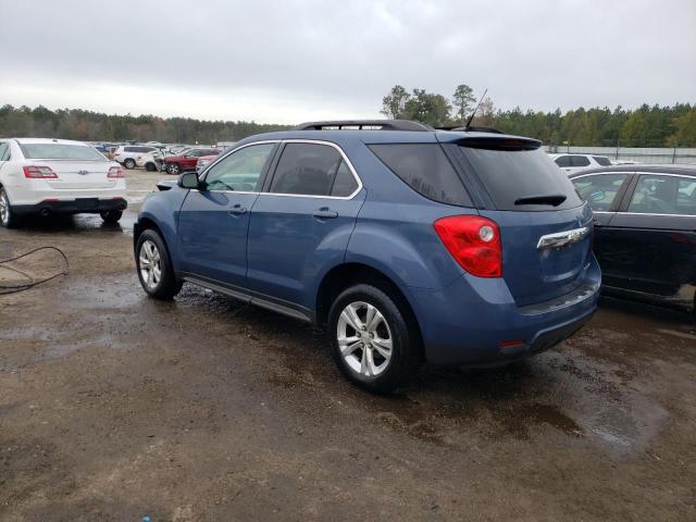 2CNALDECXB6434714 - 2011 CHEVROLET EQUINOX LT BLUE photo 2