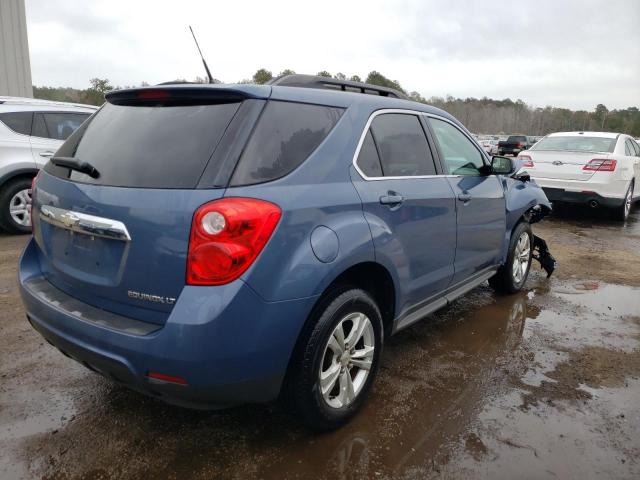 2CNALDECXB6434714 - 2011 CHEVROLET EQUINOX LT BLUE photo 3