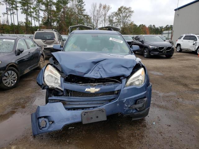 2CNALDECXB6434714 - 2011 CHEVROLET EQUINOX LT BLUE photo 5