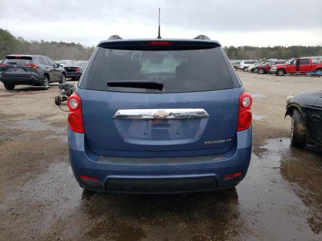 2CNALDECXB6434714 - 2011 CHEVROLET EQUINOX LT BLUE photo 6