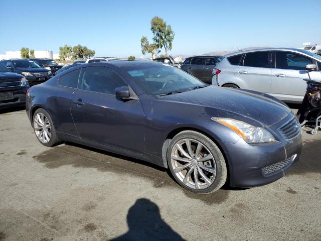 JNKCV64E28M121204 - 2008 INFINITI G37 BASE BLUE photo 4