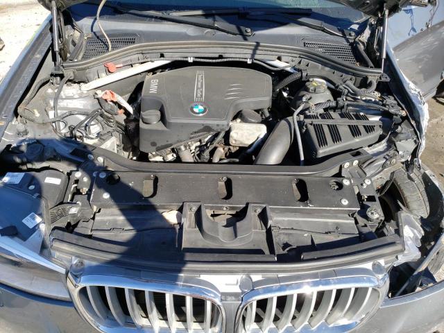 5UXWX9C56G0D94715 - 2016 BMW X3 XDRIVE28I GRAY photo 12