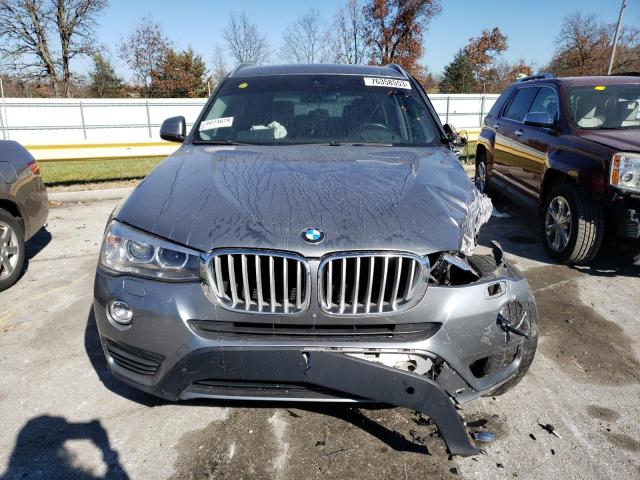 5UXWX9C56G0D94715 - 2016 BMW X3 XDRIVE28I GRAY photo 5