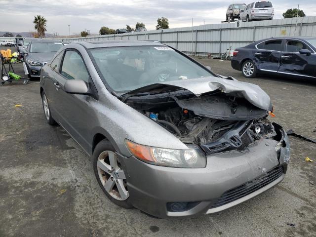 2HGFG12877H580465 - 2007 HONDA CIVIC EX GRAY photo 4