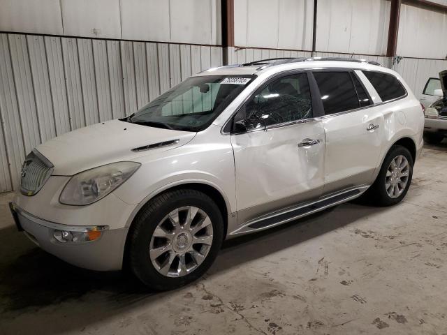 5GALVCED8AJ188890 - 2010 BUICK ENCLAVE CXL WHITE photo 1