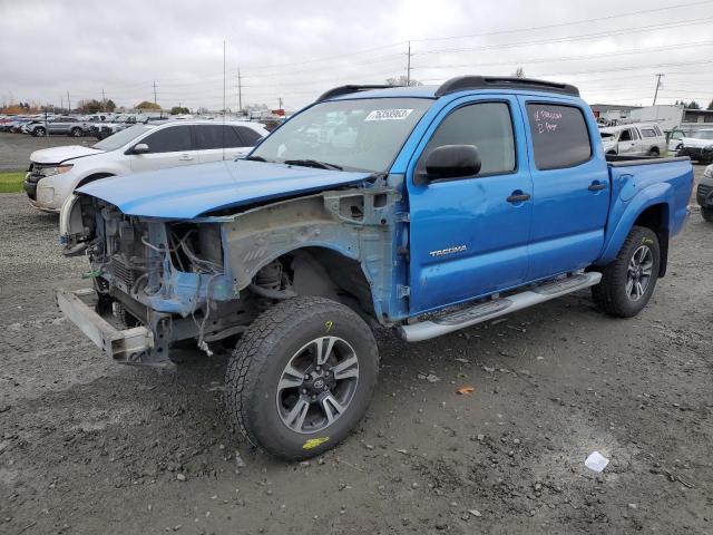 5TEJU62N07Z388863 - 2007 TOYOTA TACOMA DOUBLE CAB PRERUNNER BLUE photo 1