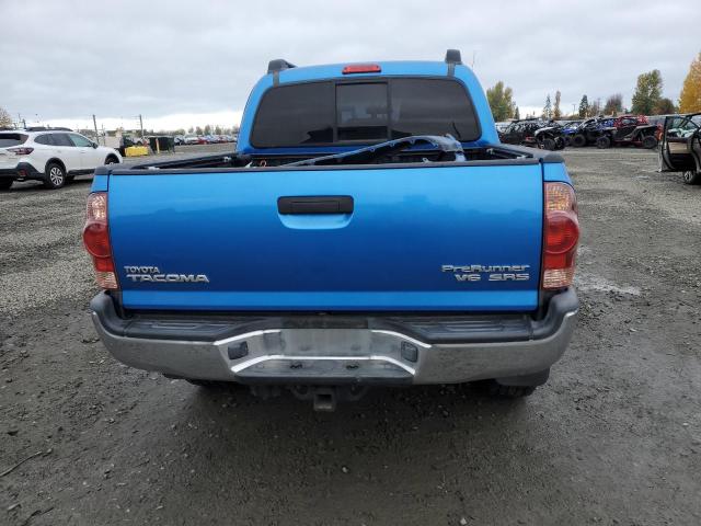 5TEJU62N07Z388863 - 2007 TOYOTA TACOMA DOUBLE CAB PRERUNNER BLUE photo 6