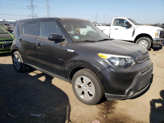 KNDJN2A28F7801213 - 2015 KIA SOUL BLACK photo 4