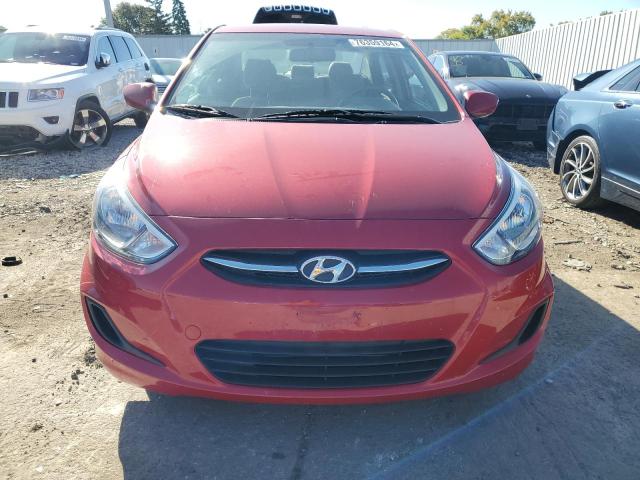 KMHCT4AE9FU901662 - 2015 HYUNDAI ACCENT GLS RED photo 5