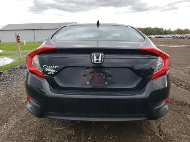 19XFC2F86JE021759 - 2018 HONDA CIVIC EX BLACK photo 6