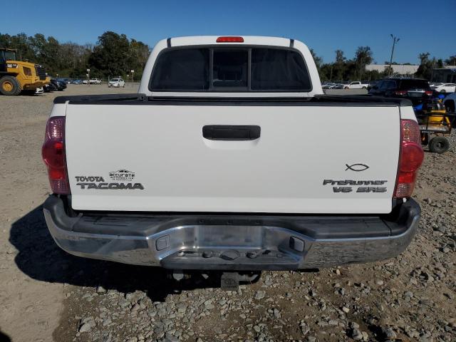 5TEJU62N55Z022698 - 2005 TOYOTA TACOMA DOUBLE CAB PRERUNNER WHITE photo 6