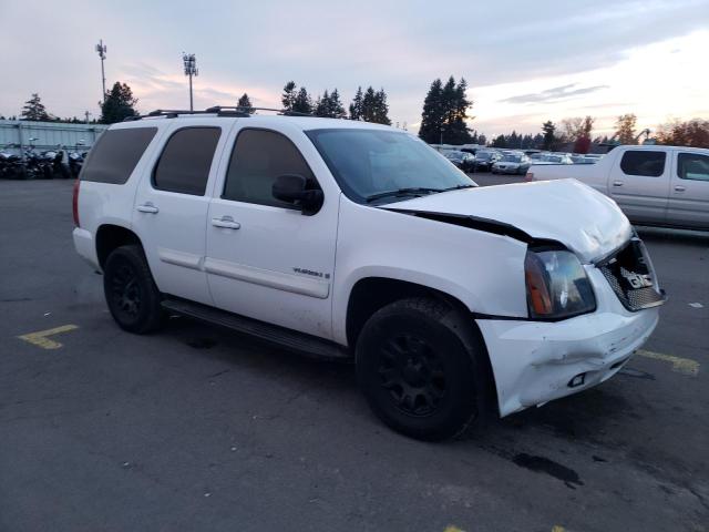 1GKFK13037R337925 - 2007 GMC YUKON WHITE photo 4