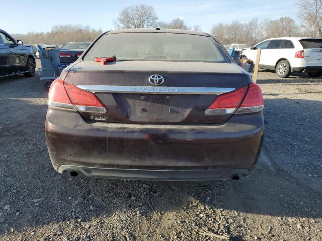 4T1BK3DBXBU381881 - 2011 TOYOTA AVALON BASE 栗色 照片 6