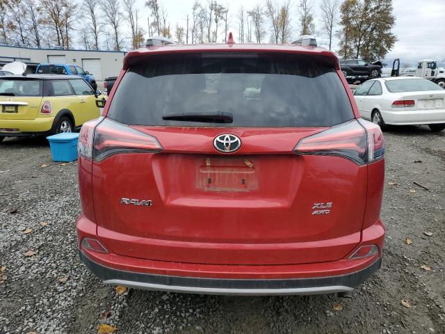 2T3RFREV0GW497636 - 2016 TOYOTA RAV4 XLE BURGUNDY photo 6