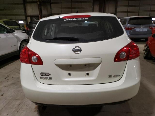 JN8AS58V98W139004 - 2008 NISSAN ROGUE S WHITE photo 6