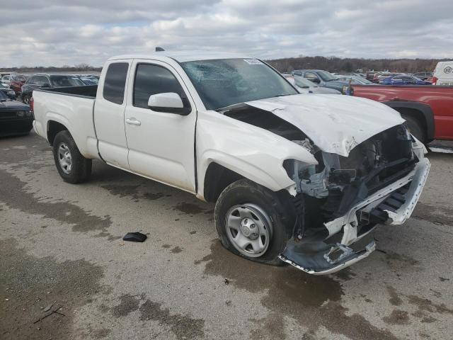 3TYSX5EN3MT010258 - 2021 TOYOTA TACOMA ACCESS CAB WHITE photo 4