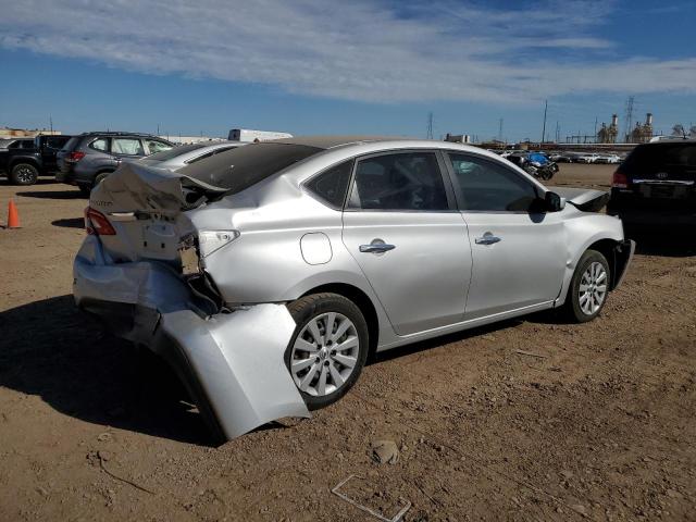 3N1AB7AP0EY260322 - 2014 NISSAN SENTRA S SILVER photo 3