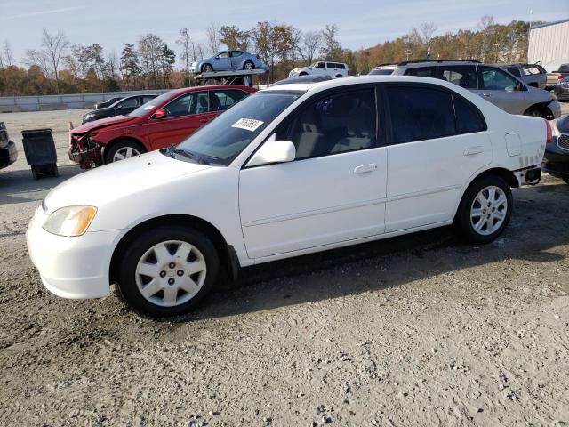 2HGES26863H537594 - 2003 HONDA CIVIC EX WHITE photo 1