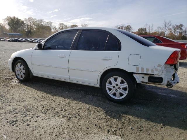 2HGES26863H537594 - 2003 HONDA CIVIC EX WHITE photo 2