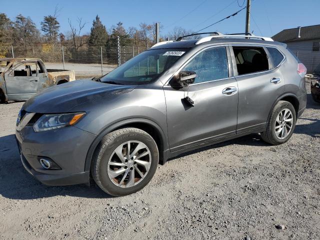 5N1AT2MV4EC790871 - 2014 NISSAN ROGUE S GRAY photo 1