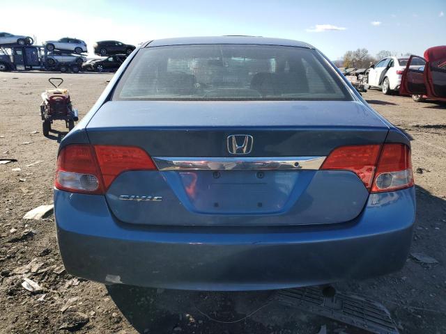 19XFA1F50BE037690 - 2011 HONDA CIVIC LX BLUE photo 6