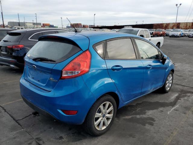 3FADP4EJ0DM203629 - 2013 FORD FIESTA SE BLUE photo 3