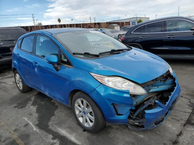 3FADP4EJ0DM203629 - 2013 FORD FIESTA SE BLUE photo 4