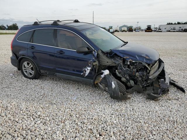 5J6RE3H56AL003747 - 2010 HONDA CR-V EX BLUE photo 4