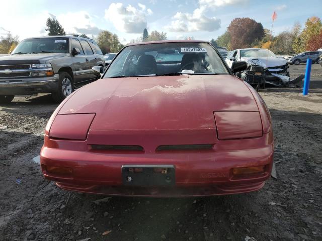 JN1HS36P0LW133297 - 1990 NISSAN 240SX SE MAROON photo 5